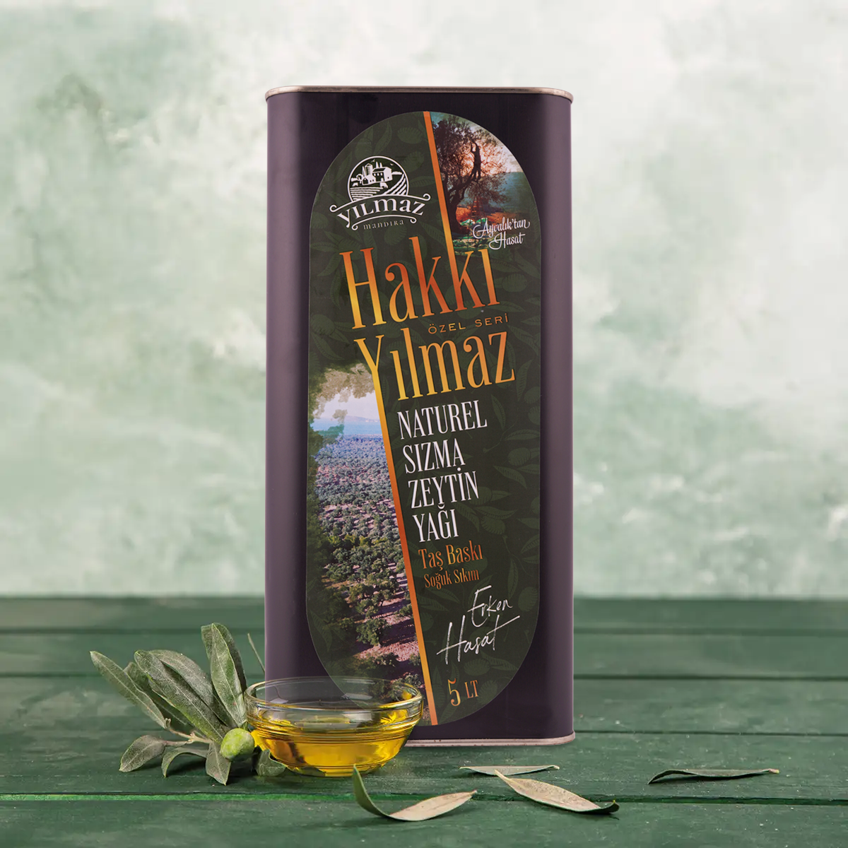 Erken Hasat Zeytinyağı 5Lt Teneke